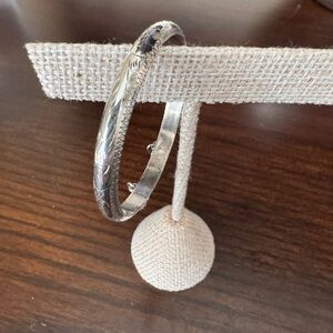 Sterling silver baby Bangle Bracelet